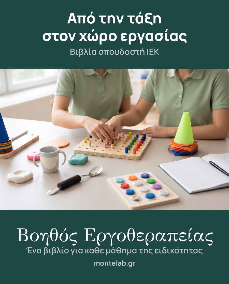 Βοηθός Εργοθεραπείας · εξώφυλλο
