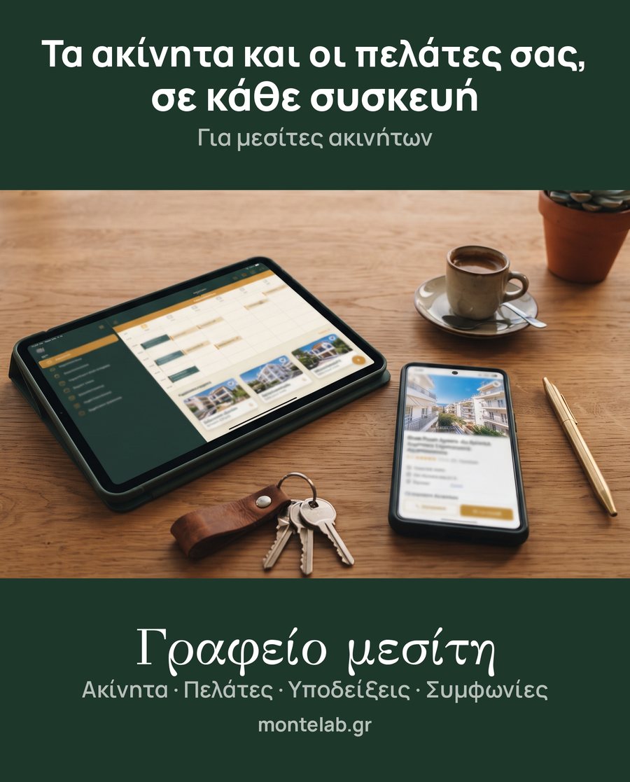 Γραφείο μεσίτη — εξώφυλλο